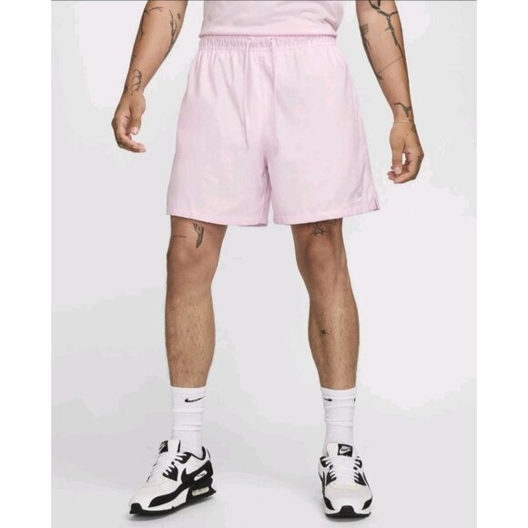 NEW Nike Club 6" Woven Flow Pink Shorts Mens Size XL FN3307-663 Gym Training - Picture 11 of 13